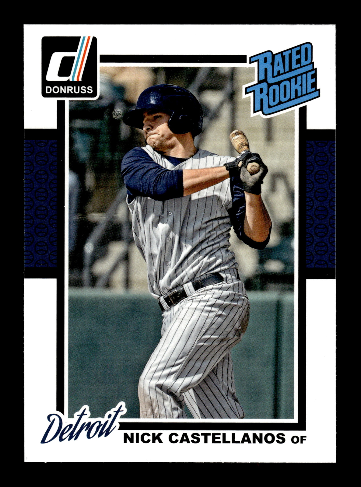 Nick Castellanos Rated Rookie Card RC 2014 Donruss MLB Baseball #33 Phillies