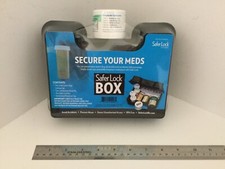 Safer Lock Box Mind Your Meds Combo Locking Cap Box 4-Digit Locking Cap F8