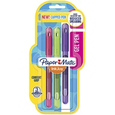Paper Mate InkJoy Gel Pens, Medium, Assorted Fashion Colors, 3-Count
