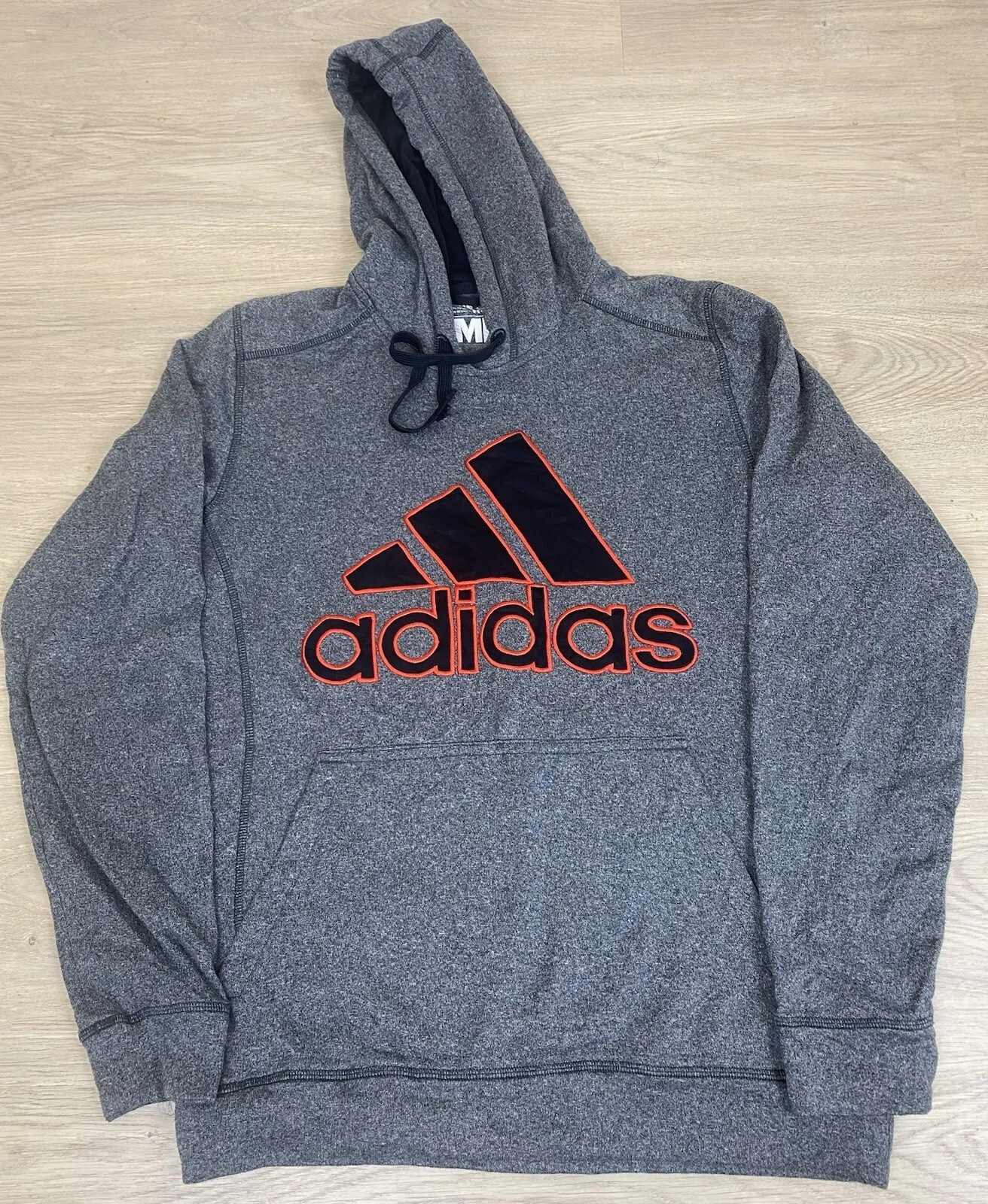 adidas The Go-To Hoodie Climawarm Size Medium Dark Grey