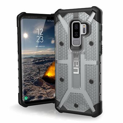 URBAN ARMOR GEAR Uag Samsung Galaxy S9 + Plasma Robust Hülle Klar Eis/Schwarz