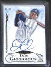 2015 Topps Five Star Blue Autograph #FSA-DG Didi Gregorius No 46 of 50