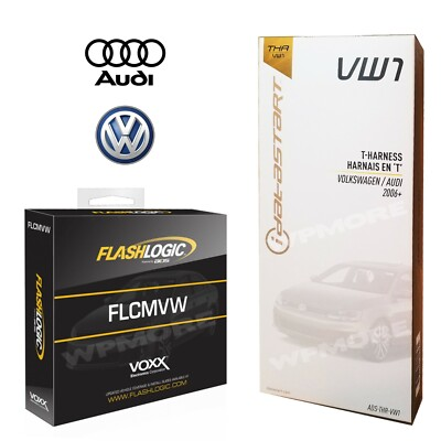 #ad Flashlogic FLCMVW Remote Starter ADS THR VW1 T Harness for VW AUDI 2006 and UP $279.98