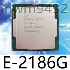 Intel Xeon E-2186G 3.8-4.7GHZ 6 CORE 12MB L3 SR3WR LGA1151 95W CPU Processor