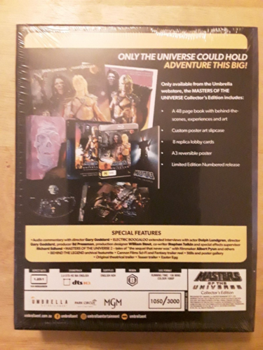 Masters of the Universe - Umbrella Limited Edition New & Sealed Region B OOP - Picture 3 of 5