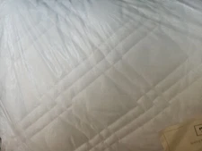 Martex 1C88833 QUILTED Coverlet, Queen size, 90 x 90 WHITE new original package