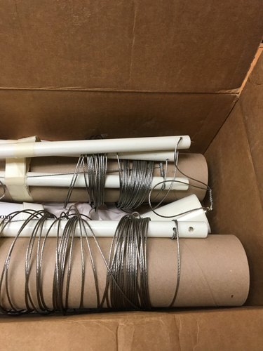 Barker Williamson Broadband Freq Agile HF Folded Dipole 90 feet stainless with N - Picture 2 of 9