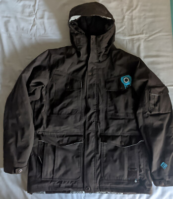 Salomon Snowboard Jacket Mens MEN'S SIZE M SALOMON CLIMA PRO 10000