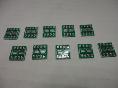 10x Pack Lot Mini PCB IC Board 8 Holes Sensor Prototype Soldering Plate DIP8 SOP