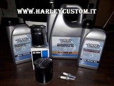kit tagliando olio 4 LITRI DRAG harley softail dyna electra tourin 1340 CROMATO