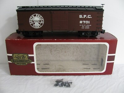 Delton Locomotive Works G Scale 2701 South Pacific Coast Wood Box Car #4254PSC