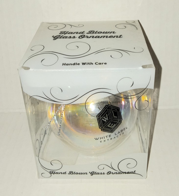 WHITE LABEL EXTRACTS CHRISTMAS ORNAMENT WEL xmas eugene oregon thc NEW