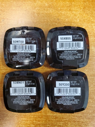 4 Pk: L'Oreal Colour Riche Monos Eyeshadow *#203 Cafe Au Lait* (6949-R2P1) - Picture 2 of 2
