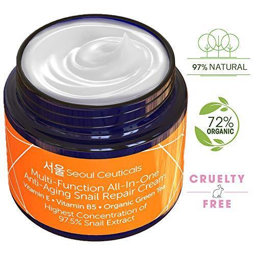 Korean Skin Care Snail Repair Cream - Korean Moisturizer