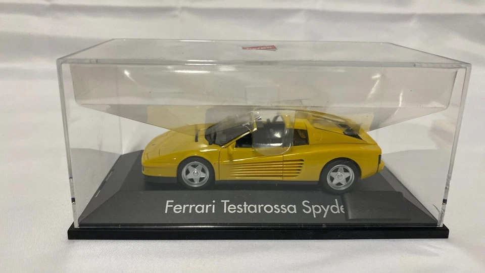 全新 旧货 法拉利 Testarossa Spyder,黄色 1: 43 比例 压铸 010313,Herpa — 第 4/4 张图片