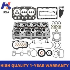 Cylinder Head Assemblyfull Gasket Kit For Komatsu 3d70e Engine Wa10-1 Loader