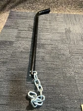 Weight Distribution Hitch Spring Bar with Chain 1000 23/N02 Heavy Duty Black