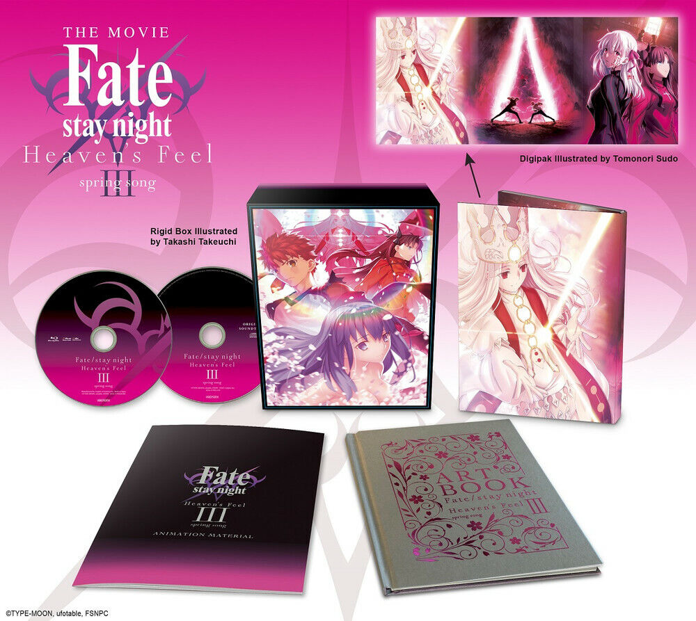 Fate/Stay Night Heaven's Feel III. Spring Song Limited Edition BLURAY