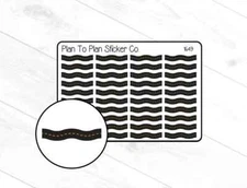 1649~~Road Trip (Curvy) Planner Stickers.