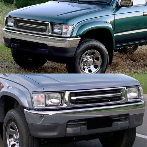 Pair L+R Clear Corner Indicators Blinker Park Lights for Toyota Hilux 1997-2001 - Picture 15 of 15