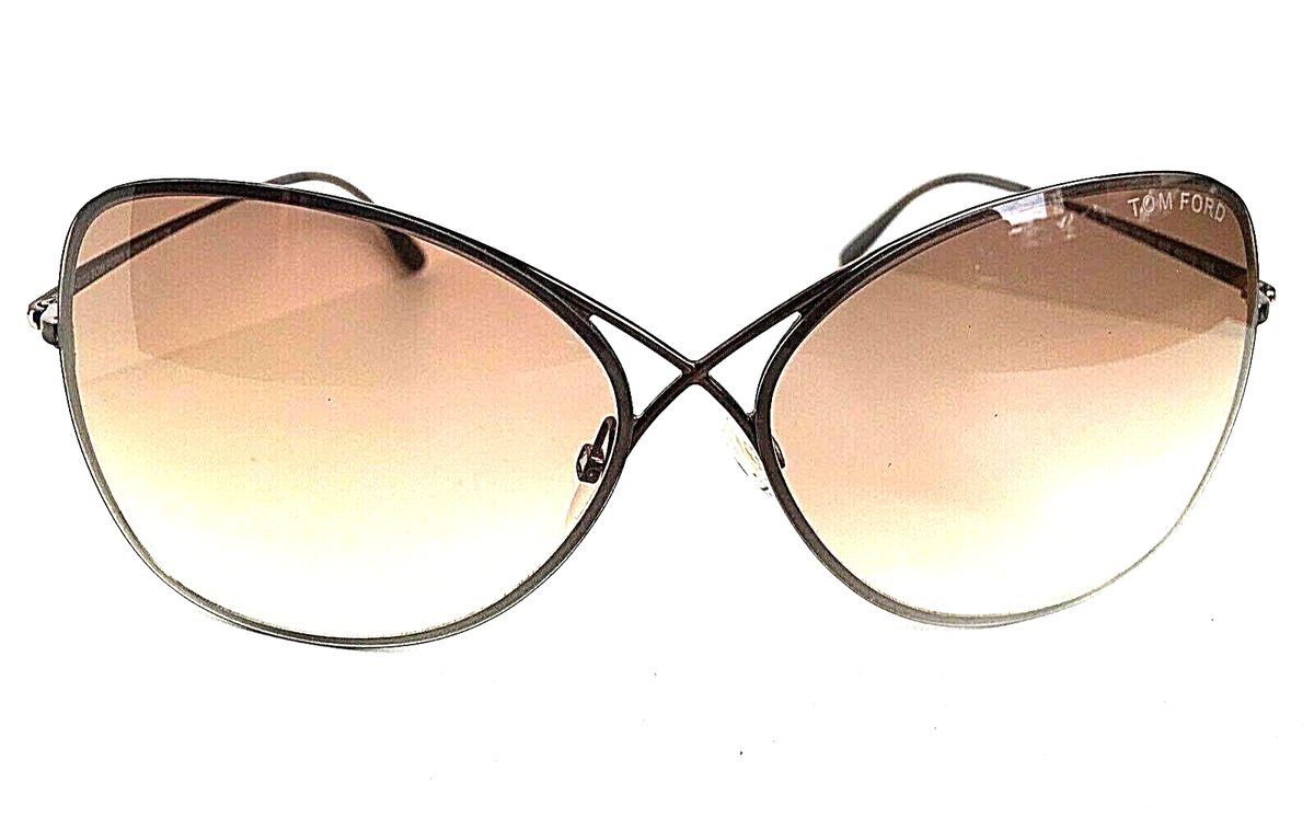 Authentic Tom Ford 63mm Butterfly Oversized Women