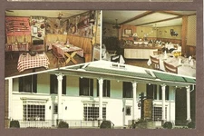 VINTAGE POSTCARD UNUSED OLDE JERICO TAVERN BAINBRIDGE NEW YORK