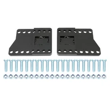 Universal Black Snowplow Mount Drop Bracket Lift Level Kit Powder Coated Steel