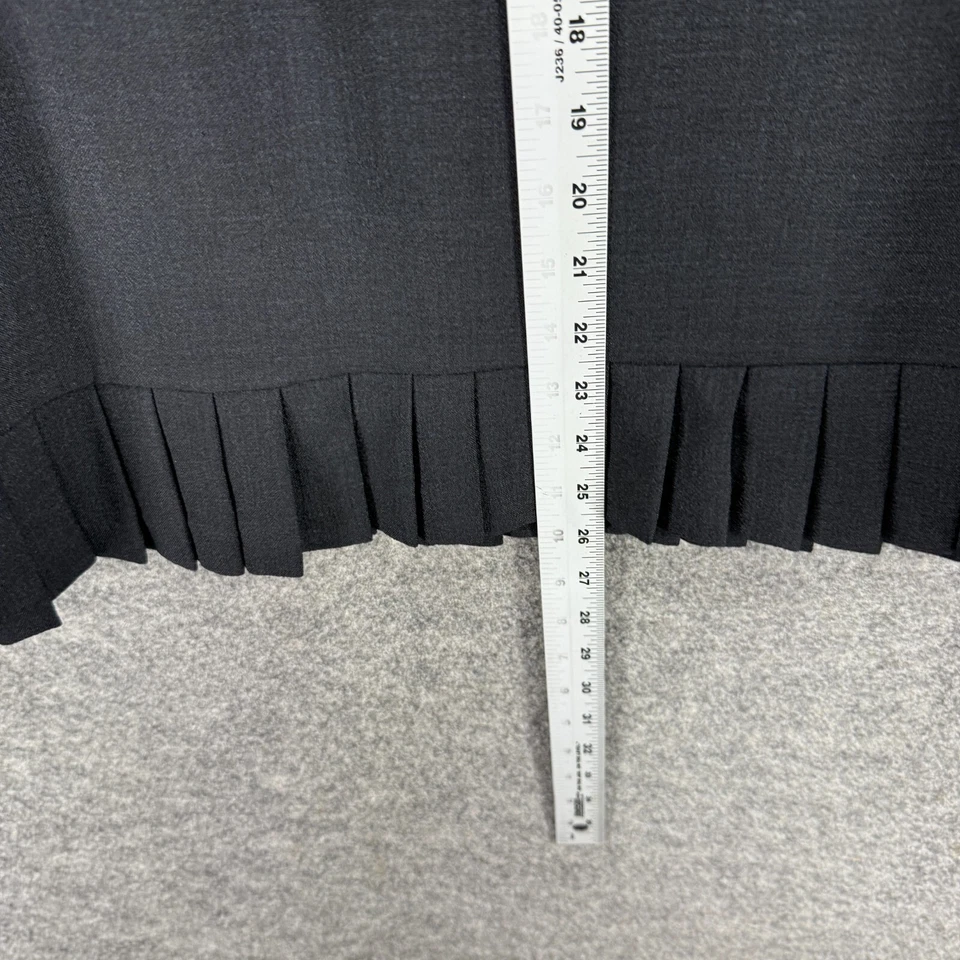 无品牌裙子女式24W Plus黑色A字迷笛拉链中腰经典版型 — 第 4/4 张图片