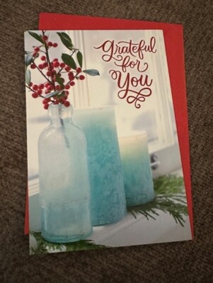 Grateful for You a Special Thank You Hallmark Greeting Card TXC625