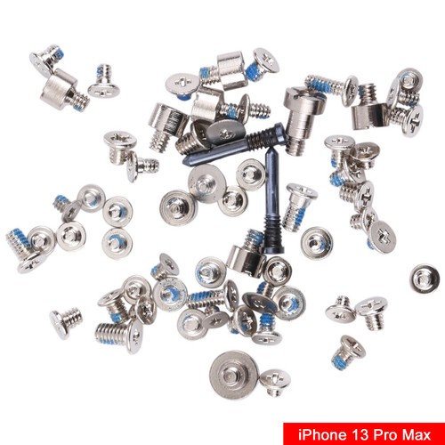Replacement For iPhone 13 12 11 Pro XR XS 6S 7 8 Plus Full Screws Screw Kit Set - Zdjęcie 26 z 36