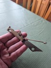 ANTIQUE handmade figural pen knife with pipe cleaning attachment — photo 5