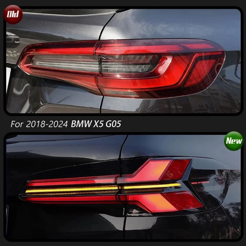Luces traseras LED 4 PIEZAS para BMW X5 G05 2019 2020 2011 2022 ACTUALIZACIÓN A LCI NUEVO Foto 2 de 4