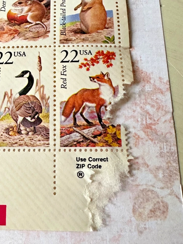 Vintage unused 1987 22c Wildlife Postage Stamps, Scott #2286-2335 - Image 2 of 4