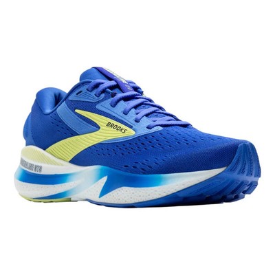 Brooks Herren Medium Adrenaline GTS 24 Laufschuhe (kobalt/neogelb/peacoat)