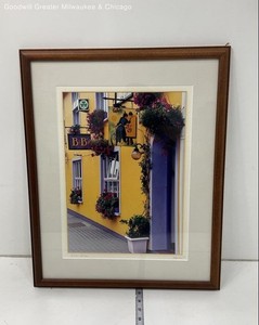 Rick Henderson Color Kinsale Ireland Celtic Images Framed Signed Photograph