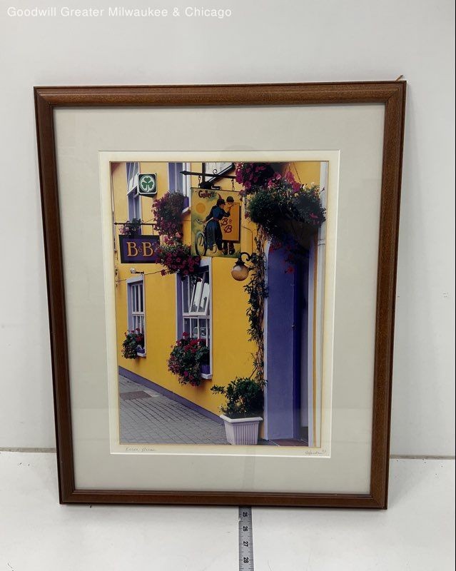 Rick Henderson Color Kinsale Ireland Celtic Images Framed Signed Photograph