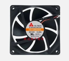 1 PCS Y. S TECH fan FD128020HL fan DC12V 0.20A 8020 80 * 20MM 3-wire