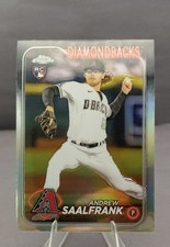2024 Topps Chrome - Andrew Saalfrank #178 Refractor (RC)