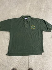 Logo Athletic Baylor Bear University Polo Used Flaws Shown Green Size 2XL 30x27