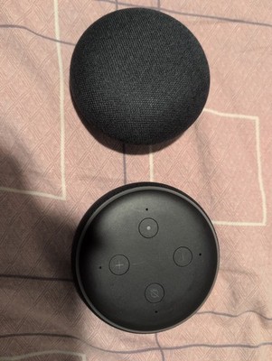 Google Nest Mini and Amazon Echo Dot 3rd Gen Open Box. No Box and no Accesories