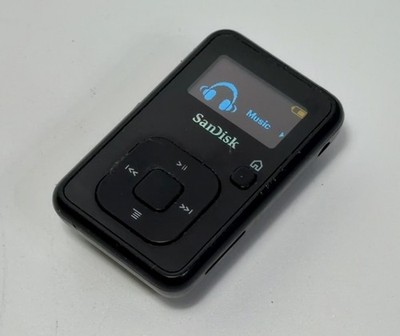 SanDisk Sansa Clip Plus 8GB Black MP3 Player Recorder FM Radio~ Tested