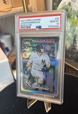 Jasson Dominguez - 2024 Topps Chrome - #89 Refractor (RC) Rookie Card- Yankees. rookie card picture