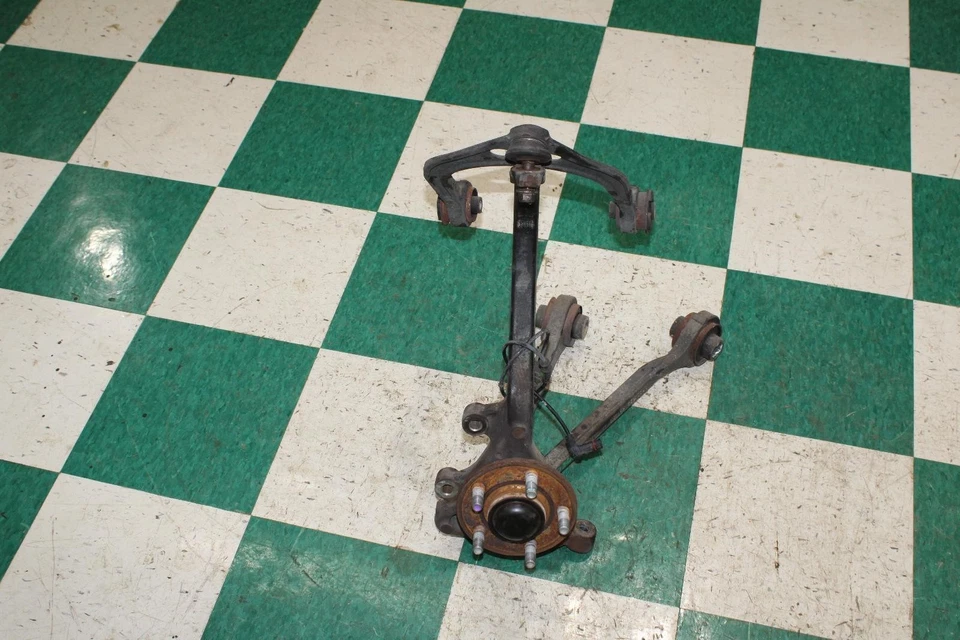 08-10 Challenger SRT Front Passenger RH Spindle Knuckle Hub Control Arm Set Knee Foto 3 de 4