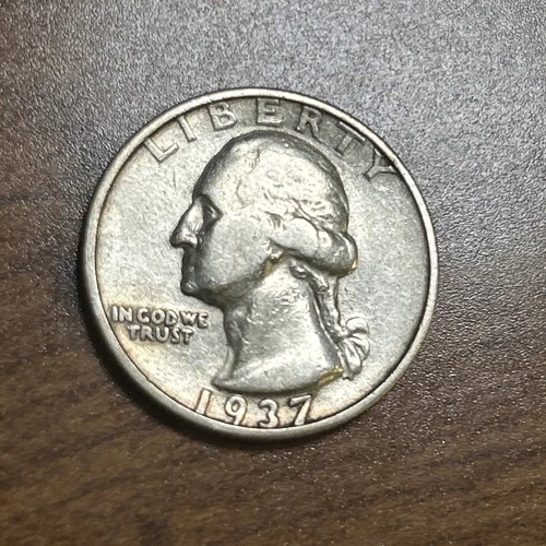 1937-S Washington Silver Quarter Fine