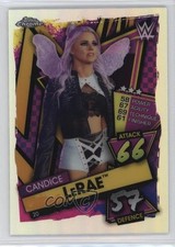 2021 Topps Chrome WWE Slam Attax Refractor Candice LeRae #20 x5u