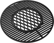 Onlyfire Cast Iron Grill Grate Replacement Gourmet BBQ System for Weber 22Inch K