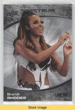 2021 Upper Deck AEW Spectrum Eden Stiles Brandi Rhodes #69 READ bq7