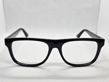 Gucci GG1117O 1117 001 Black 56-17-145 Eyeglasses Frames Italy