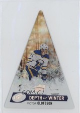 2023 Upper Deck Ice Depth of Winter White Frost /199 Victor Olofsson #DW-35 g6p