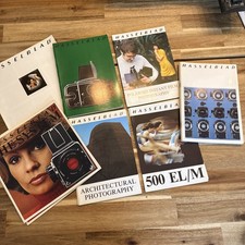 Set of 7 Hasselblad Camera Vintage Color Booklet Photography Guides